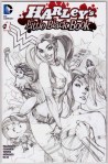 HARLEY’S LITTLE BLACK BOOK #1 – J. Scott Campbell Sketch&nbsp;2